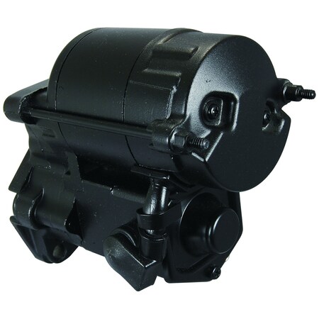 Wai Global Starter, STRND OSGR BLACK, 14kW12 Volt, CW, 18 Tooth Splive 17629BN